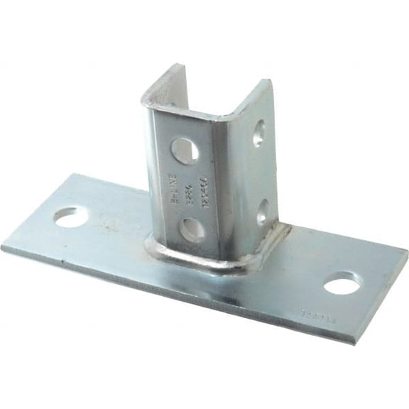 Zinc Plated Carbon Steel Strut Post Base