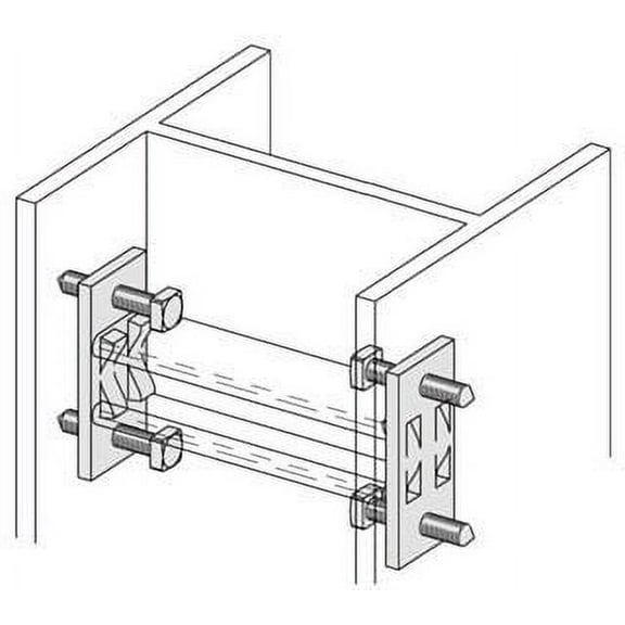 B-Line Systems B613-ZN B-LINE COLUMN SUPPORT PR,