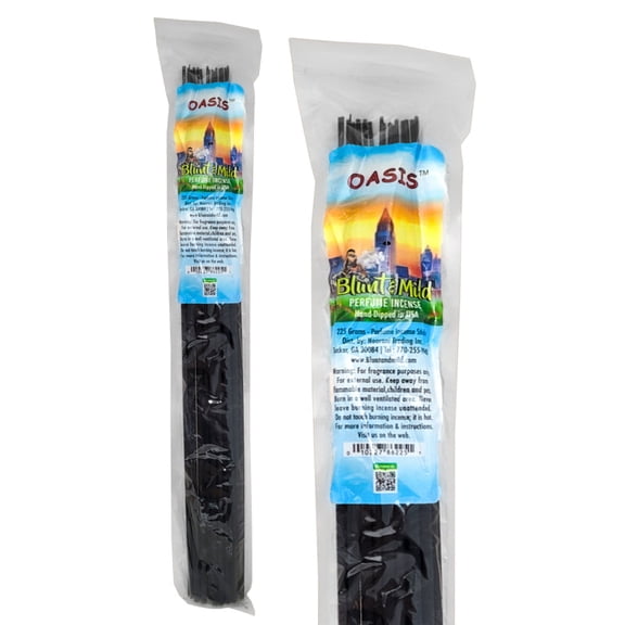 B&M 19" Jumbo Hand Dipped Perfume Incense (24 Sticks Per Pack) - Choose Your Scent