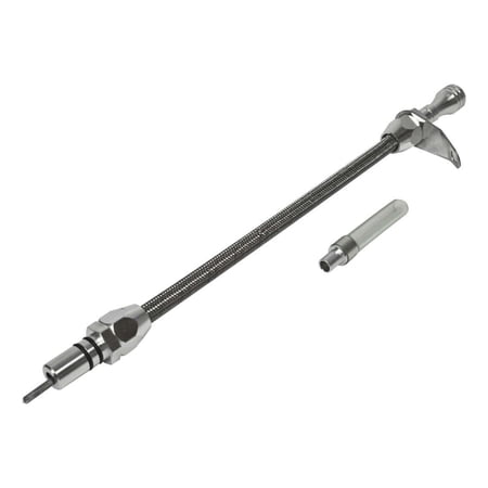 B&M 22165 Aluminum Braided Dip Stick Fits TH-350 Transmission