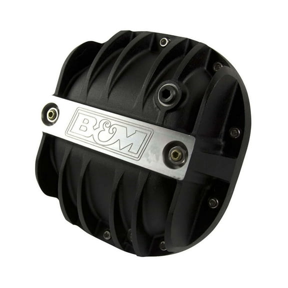 B&M 41297 Black Cast Aluminum Differential Cover for Ford 8.8 IN.