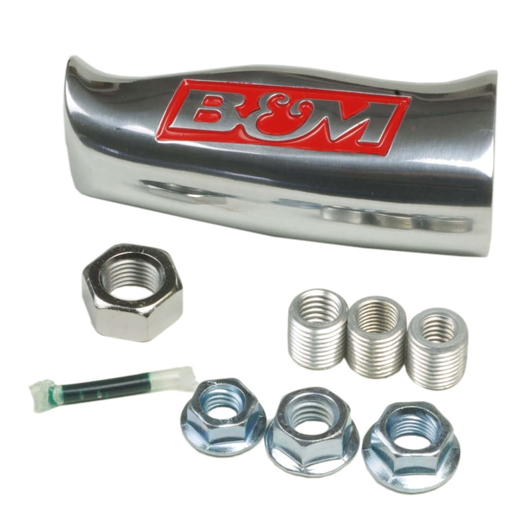 B&M, Universal Shifter T-Handle, 80641, Brushed Aluminum - Walmart.com