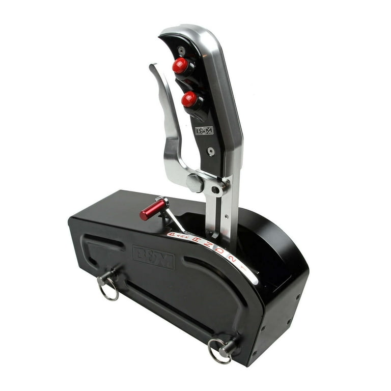 B&M 81104 Automatic Gated Shifter - Dual Button Magnum Grip