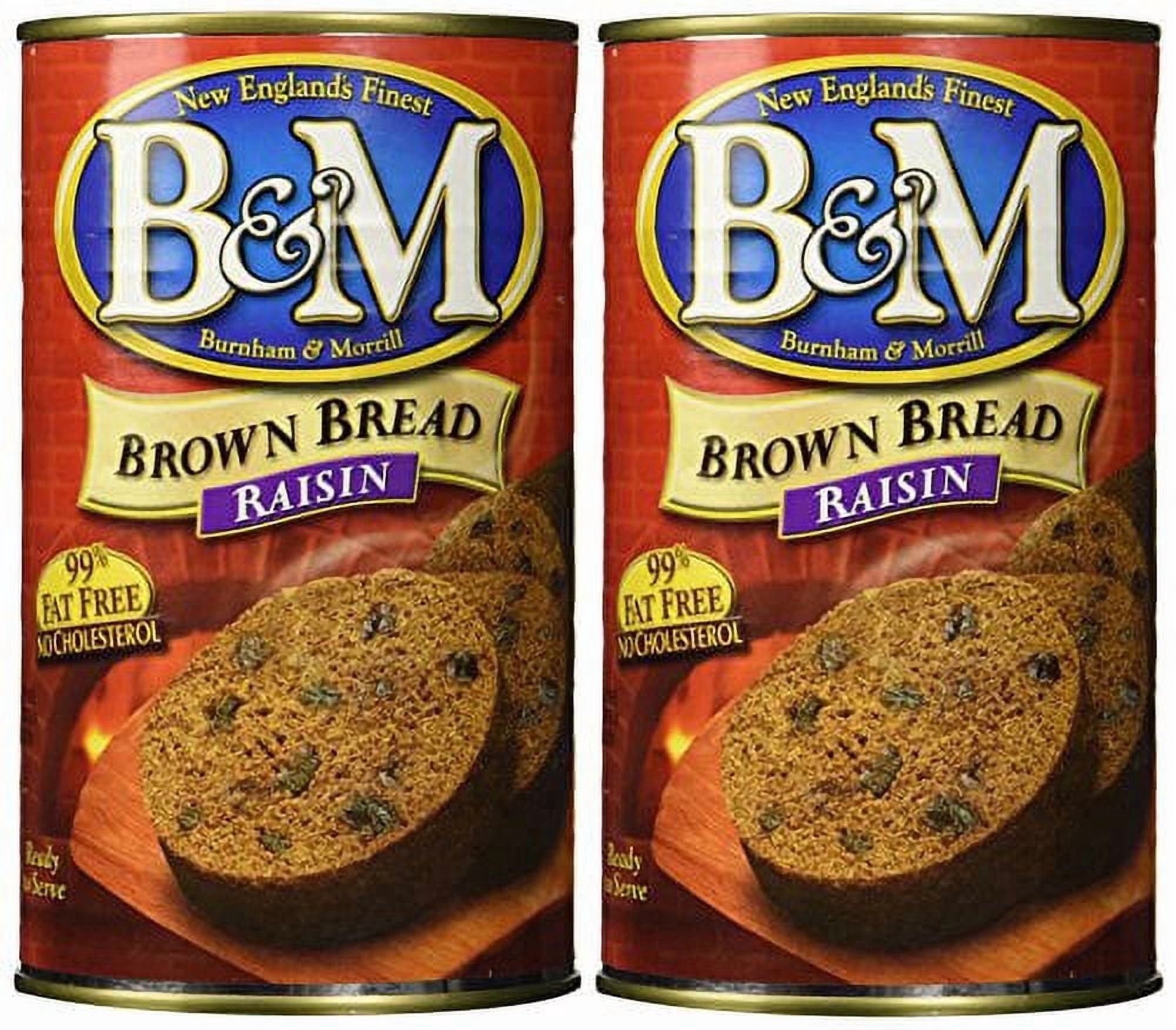 B Bread B&M Bread Brown Raisin, 16 oz, Pack of 2 - Walmart.com