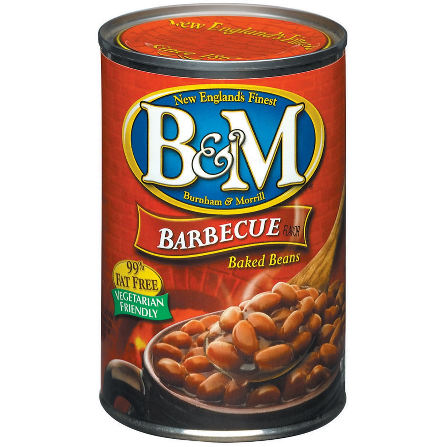 B & M Barbecue Flavor Baked Beans 16 oz. Can