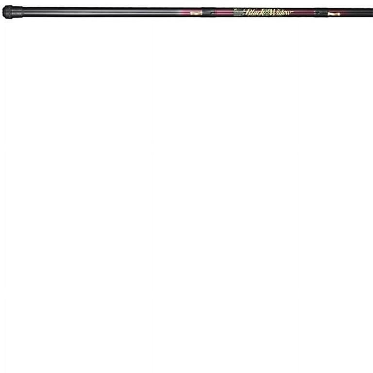 B&M Black Widow Crappie Pole 10' 3 Piece 100% Fiberglass - Metal Tip Eye