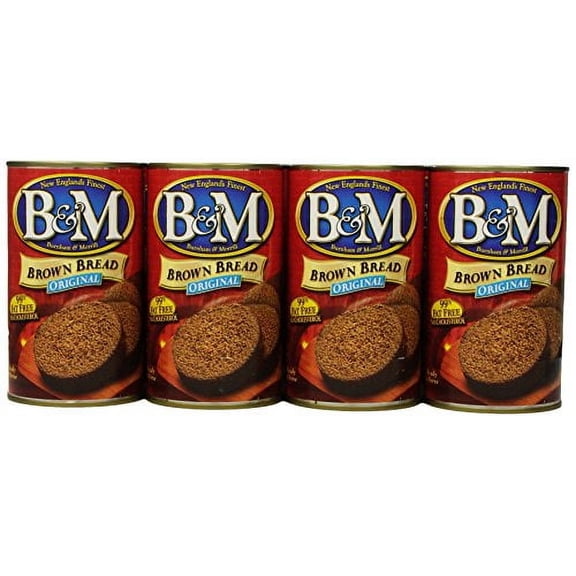 B&M Brown Bread, Original, 16 Ounce (Pack of 12)