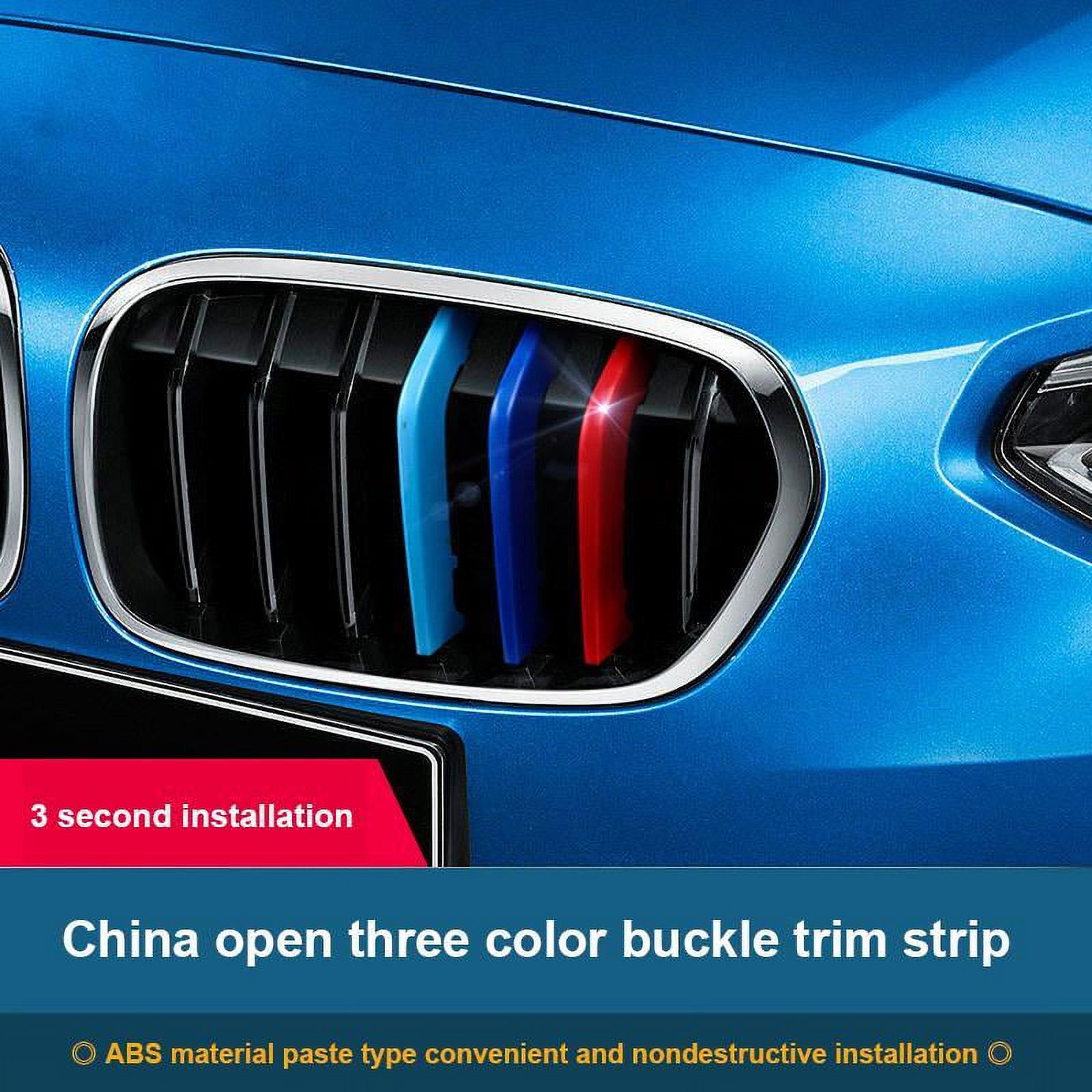 B M W 3 Series Front Insert Grille 3 Colors Clip In Grille Trims Strips