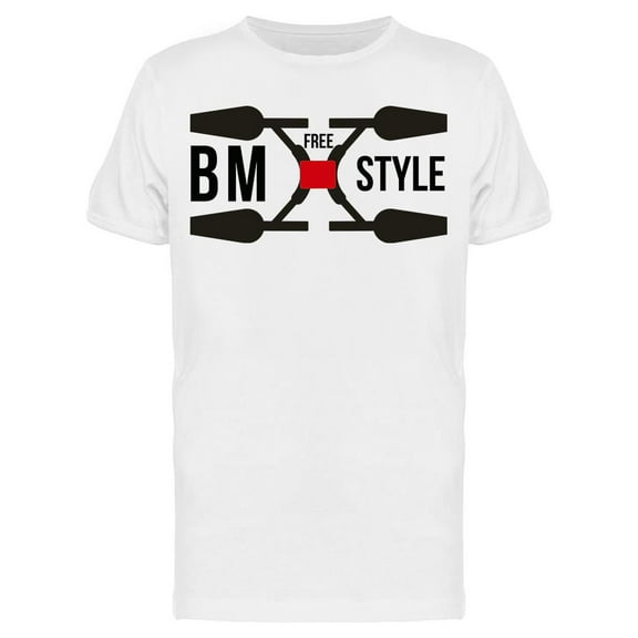 B M X Freestyle  T-Shirt Men -Image by Shutterstock, Male XX-Large