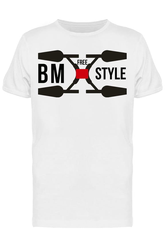 B M X Freestyle T-Shirt Men -Image by Shutterstock, Male XX-Large