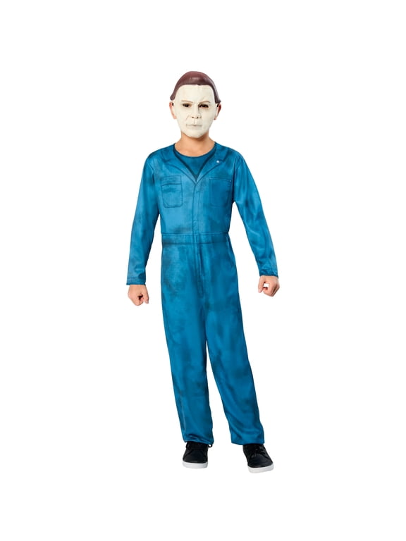 Michael Myers Halloween Costume for Children, 2-Piece, Boys' Size L (10/12), by Rubies