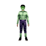 Marvel Hulk Muscle Halloween Costume, Youth Boys Size S (6/7), by Jazwares