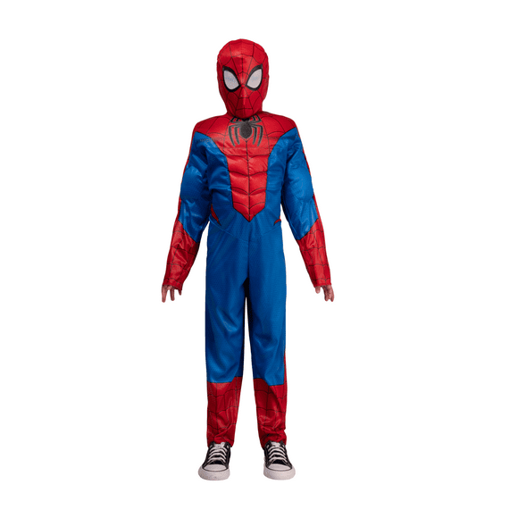 Marvel Spider-Man Halloween Costume for Children, Boys Size M (8), by Jazwares