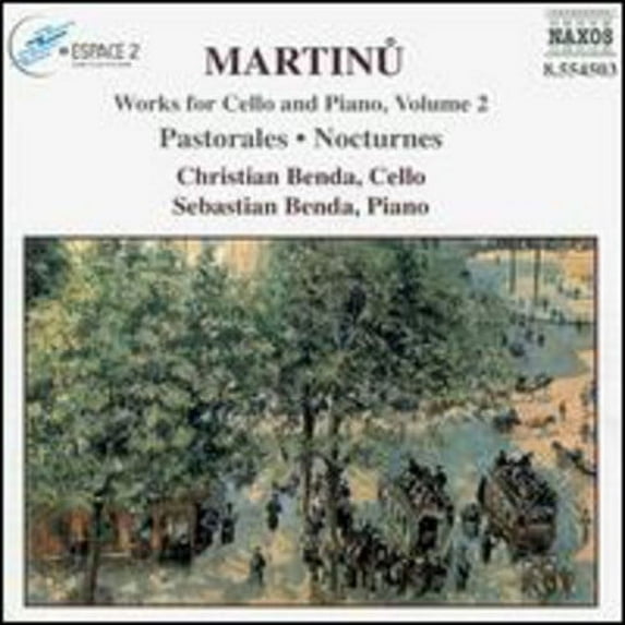 B. Martinu - Works Vc/Pno-Vol. 2 - Music & Performance - CD