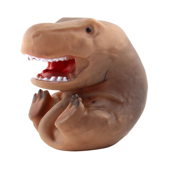 B Modeling Toys Tabletop Decoration Stress Relief Set Pressing Voice Fidget Toys Tyrannosaurus Rex Silicone Squeeze 8Cm