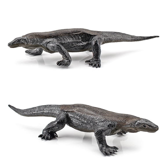 B Monitor Lizard Reptile Animal Figure Model Toy Educational Preschool Home Decorate Collectible