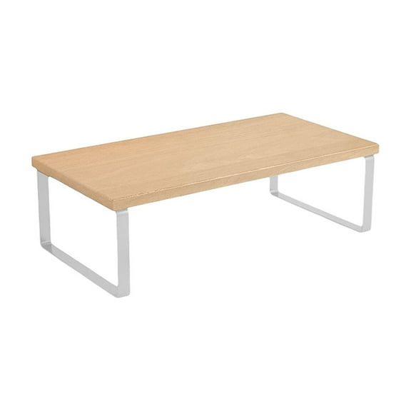 B Monitor Riser Desktop Computer Stand Riser Office Desk Storage Shelf Raised Shelf Color B 11.81 X 7.87 X 3.15 Inches
