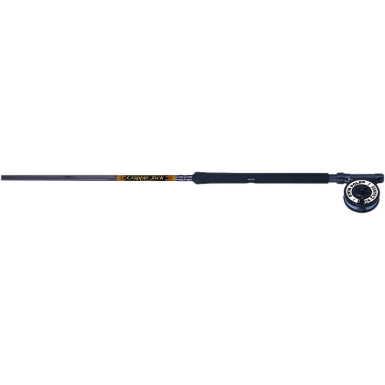 B'N'M Crappie Jack Fishing Rod and Reel Combo, 9', 2-Piece
