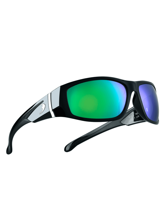 Corning Glass Lens Polarized Sunglasses for Men Women Spring Hinges Shades Green Flash