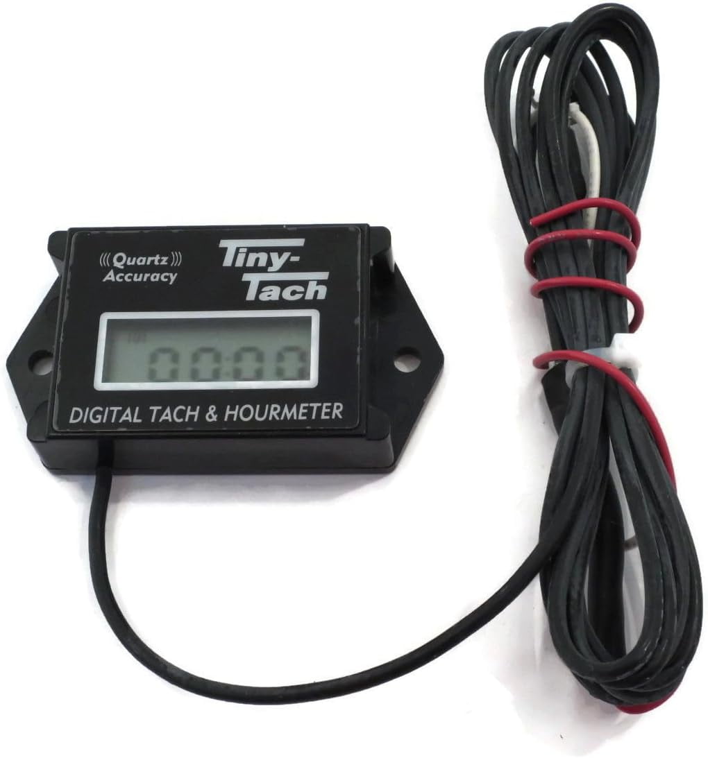 B_NE Tiny Tach Digital Tachometer and Hour Meter #TT2B - Walmart.com