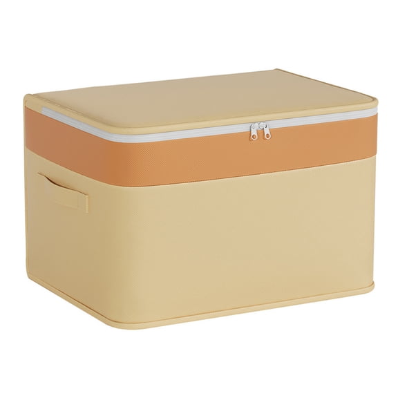 B Non Woven Under Bed Storage Container For Clothes Quilts Organization 25X18X6Inch