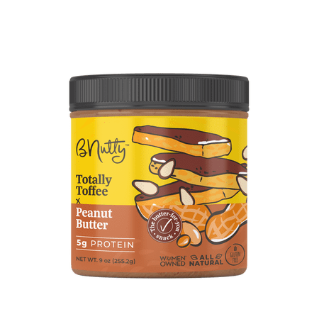 BNutty Totally Toffee Peanut Butter 9oz