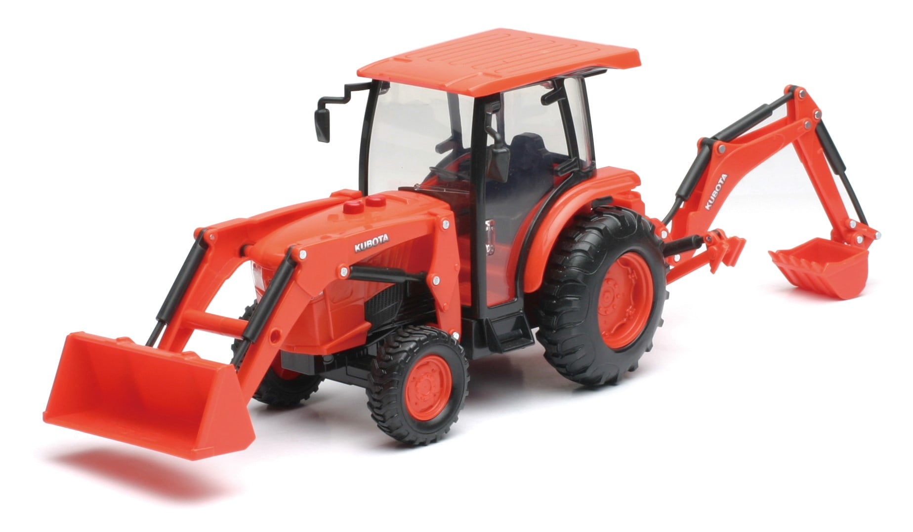 B/O 1:18 Kubota Farm Tractor W/Loader And Backhoe(L&S)