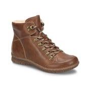 B.O.C. Born Concepts Womens Alyssa Cozy Faux Leather Lace Up Ankle Boots