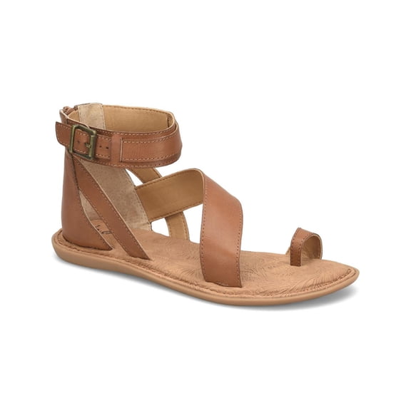 B.O.C. Womens Maci Strappy Zipper Ankle Strap