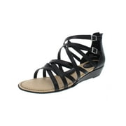 B.O.C. Womens Mimi Faux Leather Strappy Gladiator Sandals