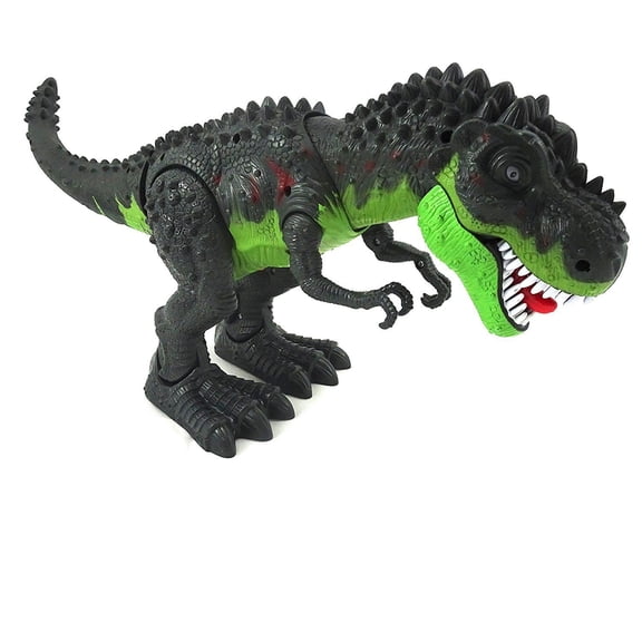 B/O Dinosaur Toy From Jurassic Period Tyrannosaurus Rex T-Rex Walking & Lights(Color May Vary)