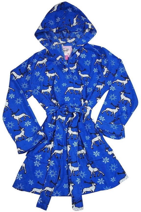 Bottoms Out Women's Microfleece Short Plush Fleece Spa Bath Robe for Ultimate Comfort