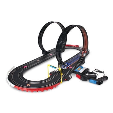 B/O SRC Super Loop Sonic & Shadow Slot Car Race Set (Approx. 18 Feet tracks)
