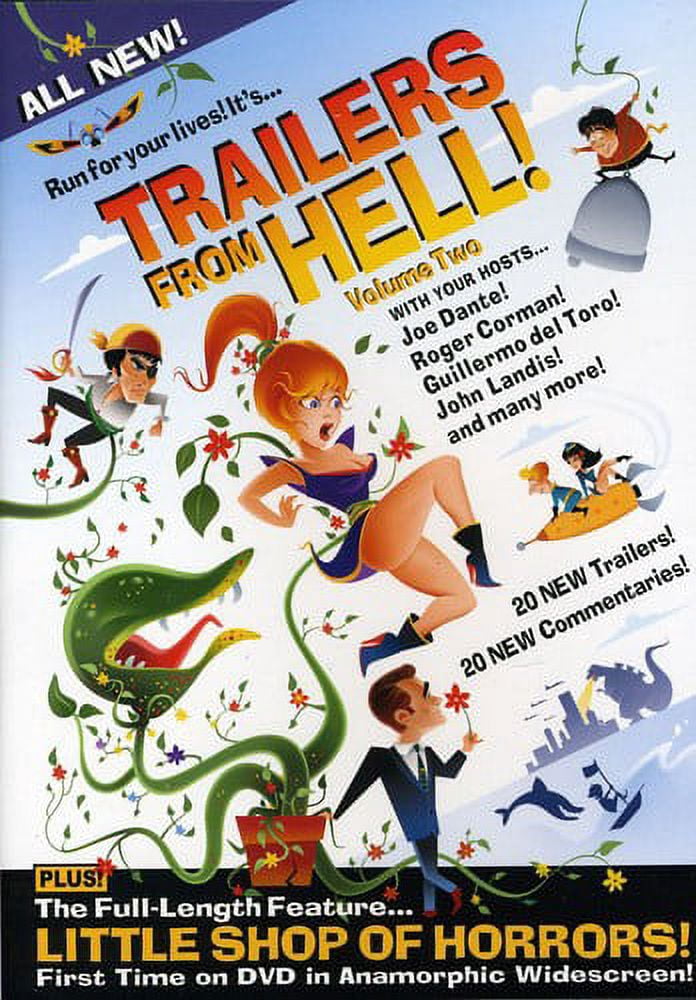 B.O. Trailers From Hell 2: Screech-Uel Plus Little (DVD) - Walmart.com