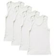 thumbnail image 1 of B-One Kids Boys' Cotton Ribbed Tank Top Undershirt, 1 of 2