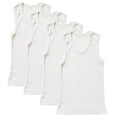 thumbnail image 1 of B-One Kids Boys' Cotton Ribbed Tank Top Undershirt, 1 of 2