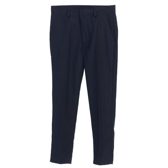 B-One Kids Boys Flat Front Adjustable Waistband Dress Pants
