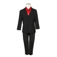 thumbnail image 1 of B-One Kids Boys' Formal Suit Suit Set, 5 Piece, Baby Boys 12 Months - Toddler 4T, 1 of 4