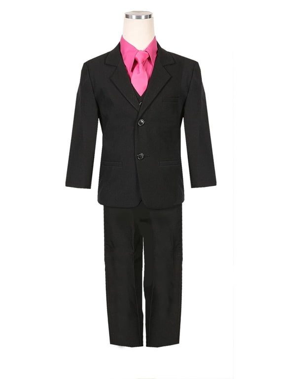Boys' Formal Suit Suit Set, 5 Piece, Baby Boys 12 Months - Toddler 4T