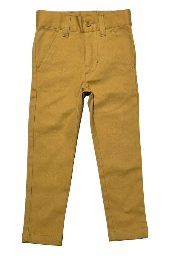 Boys' Slim Stretch Chino Pants for Toddlers, Kids & Big Boys