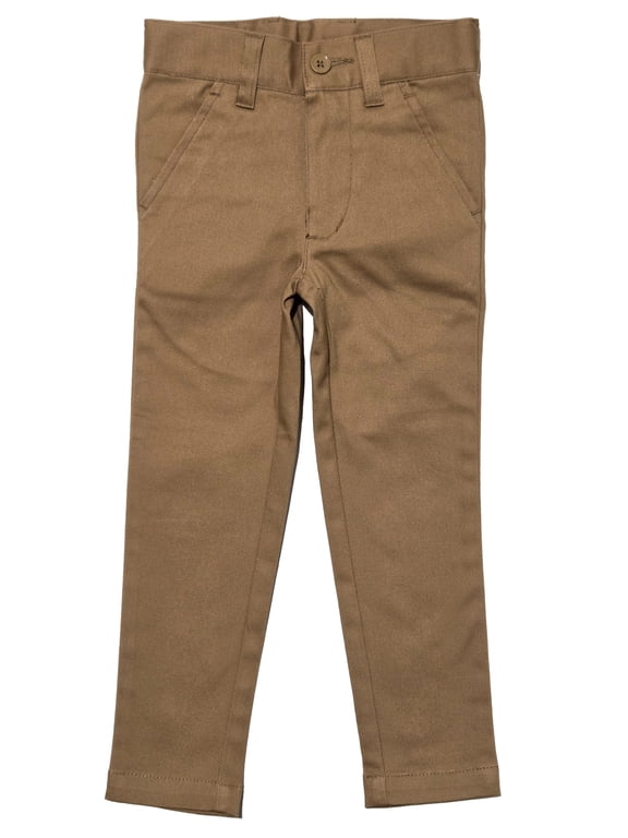 Boys' Slim Stretch Chino Pants for Toddlers, Kids & Big Boys