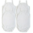thumbnail image 1 of B-One Kids Baby Girls 100% Cotton Super Soft Camisole Onesies 4-Pack, 1 of 3