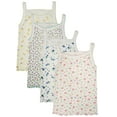 thumbnail image 1 of B-One Kids Girls' Cotton Camisole Tank Top Undershirt (Multipack), 1 of 5