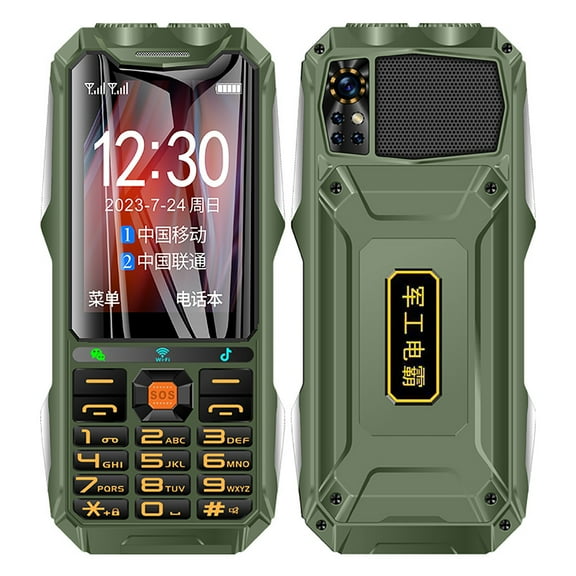 B Outdoor Smartphone With 18000Mah Battery 4.0 Inch Screen 130W+200W Camera Android Os Rugged Design