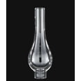 thumbnail image 1 of B&P Lamp® 1 1/2 Inch by 8 Inch Wiena Bulge Style Clear Glass Lamp Chimney for Vintage and Antique Style Globes, 1 of 5