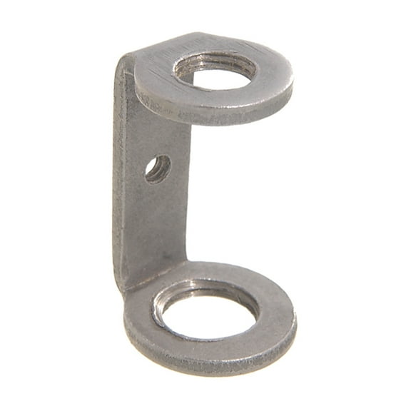B&P Lamp® 1 1/2" Steel Threaded Rod Connector, 1/8 IP X 1/4 IP, Threaded Ground Screw