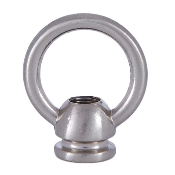 B&P Lamp 1-3/4 Inch Height Die Cast Zinc Colonial Loop with Nickel Plated Finish