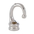 thumbnail image 1 of B&P Lamp® 1 3/8" Nickel Plated Cast Brass Hook, 1 of 2