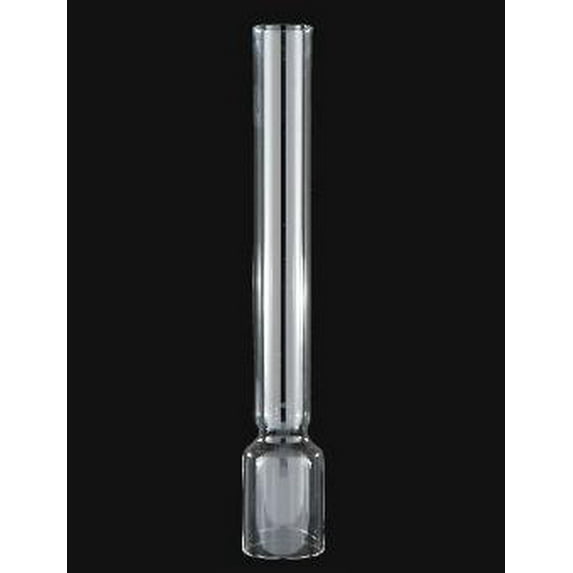 B&P Lamp® 1 5/16 Inch by 8 1/2 Inch Kosmos #6 Style Clear Glass Lamp Chimney for Vintage and Antique Style Lighting