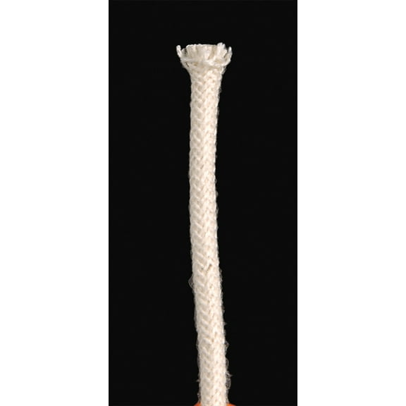 B&P Lamp® 1/8" Diameter Round x 6" Long Wick For Pixie Burners Pixie Lampwick, USA-made